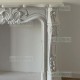 CORNICE DI CAMINO IN MARMO BIANCO Cm. 150 mod.11