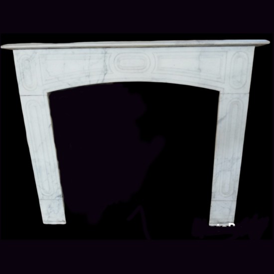 CORNICE DI CAMINO D'EPOCA IN MARMO 125X103 CORNICE DI CAMINO D'EPOCA IN MARMO 125X103
