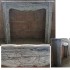 CORNICE DI CAMINO D'EPOCA IN MARMO SECONDA META '800-123x101