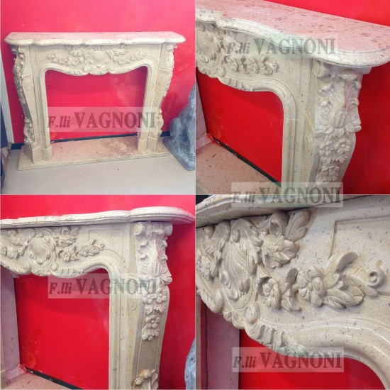 CORNICE DI CAMINO IN MARMO GIALLO Cm. 135 mod.23 CORNICE DI CAMINO IN MARMO GIALLO Cm. 135 mod.23