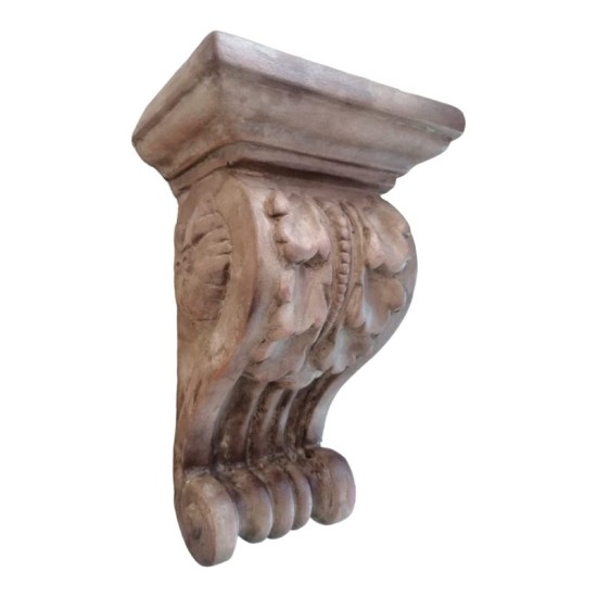 VECCHIA MENSOLA CAPITELLO IN TERRACOTTA RESTAURATA VECCHIA MENSOLA CAPITELLO IN TERRACOTTA RESTAURATA