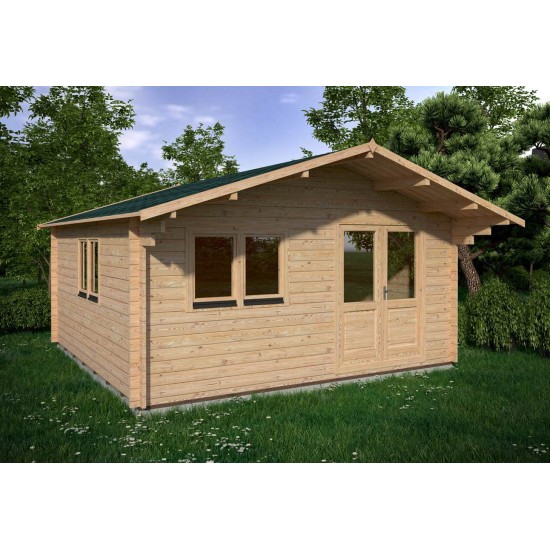 CASETTA CM. 500X400 PARETI DA 45 MM. CASETTA CM. 500X400 PARETI DA 45 MM.