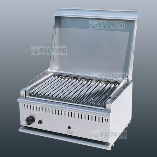 BARBECUE A GAS A PIETRA LAVICA DA APPOGGIO MOD. S1 ACC. INOX BARBECUE A GAS A PIETRA LAVICA DA APPOGGIO MOD. S1 ACC. INOX