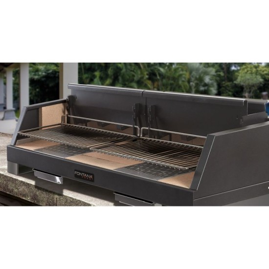 BARBECUE A LEGNA IN ACCIAIO INOX EGEO 110 DA APPOGGIO BARBECUE A LEGNA IN ACCIAIO INOX EGEO 110 DA APPOGGIO