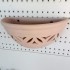 N° 2 APPLIQUE (COPPIA) LAMPADA DA PARETE IN TERRACOTTA CM.32