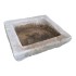 LAVANDINO IN MARMO ANTICO ORIGINALE CM.44x40