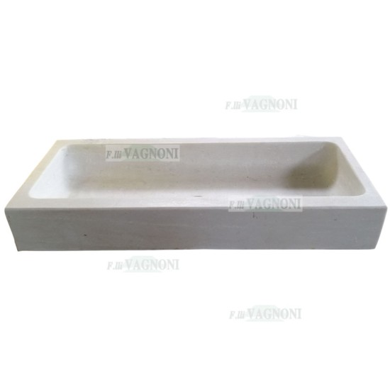LAVANDINO IN MARMO MASSELLO Cm. 122x51x17 LAVANDINO IN MARMO MASSELLO Cm. 122x51x17