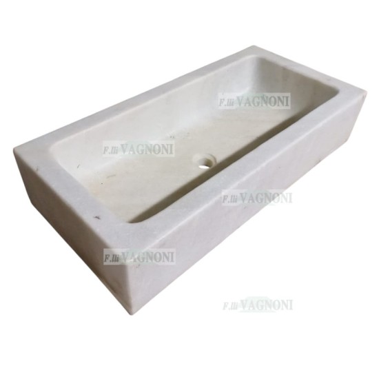 LAVANDINO IN MARMO MASSELLO Cm. 82x40x18 LAVANDINO IN MARMO MASSELLO Cm. 82x40x18