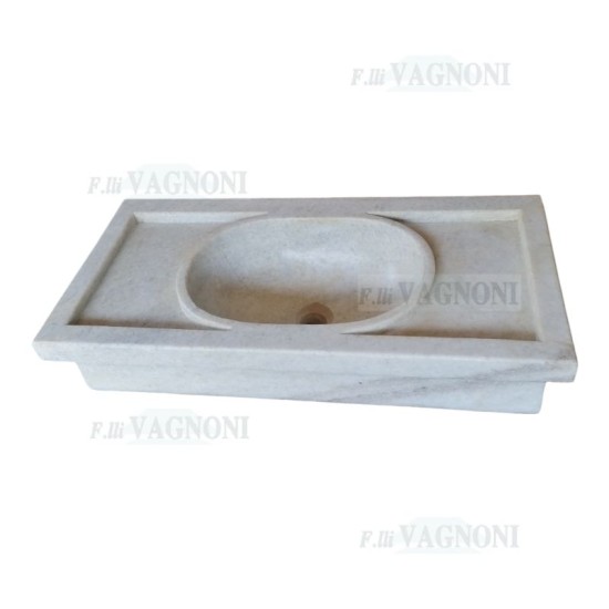 OUTLET LAVANDINO LAVELLO RETTANGOLARE IN MARMO CM. 71 OUTLET LAVANDINO LAVELLO RETTANGOLARE IN MARMO CM. 71