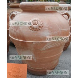 ANFORA ORCIO TOSCANO mod. RU  IN TERRACOTTA