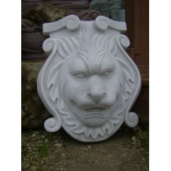 BOCCA DI LEONE IN MARMO Cm. 50