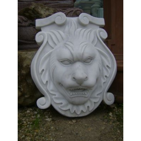 BOCCA DI LEONE IN MARMO Cm. 50