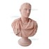 BUSTO IMPERATORE CESARE CM. 62 IN TERRACOTTA TOSCANA
