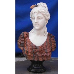 BUSTO IN MARMO DI DONNA Cm.65 MOD. 25