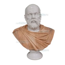 BUSTO IN MARMO SOCRATE Cm. 75 MOD. 048