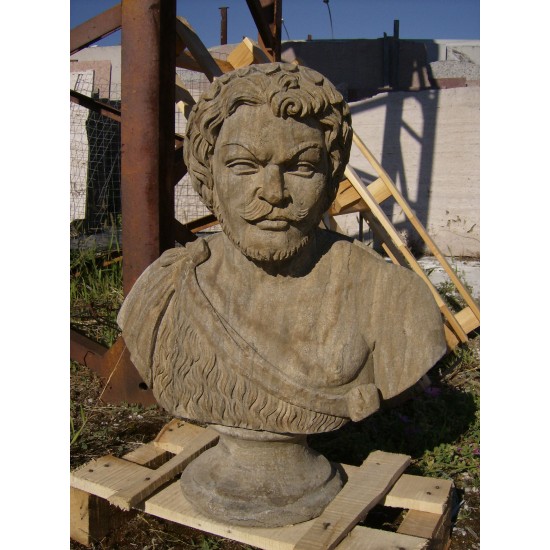 BUSTO IN PIETRA VECCHIA SCOLPITA MOD.2521