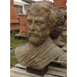 BUSTO IN PIETRA VECCHIA SCOLPITA MOD.2522