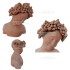 BUSTO IN TERRACOTTA TOSCANA BIMBA BACCO CM. 40
