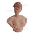 BUSTO STAGIONE ESTATE CM. 46 IN TERRACOTTA TOSCANA