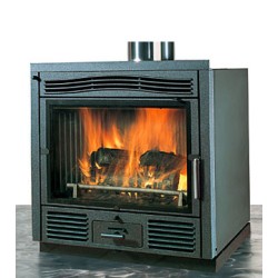 CAMINO INSERTO A LEGNA KUB. PIANA ITALIANA CAMINI by EDILKAMIN