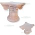 CAPITELLO BASE TAVOLO IN TERRACOTTA TOSCANA Cm. 40