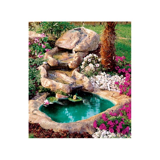 CASCATA AZZURRA COM POMPA