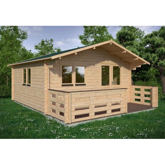 CASETTA CM. 500X600 PARETI DA 45 MM.