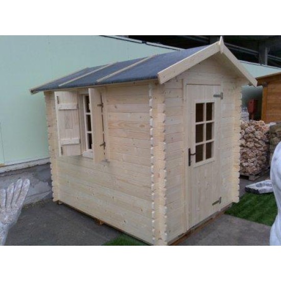 CASETTA IN LEGNO Cm. 200X250 PARETI 28 mm.