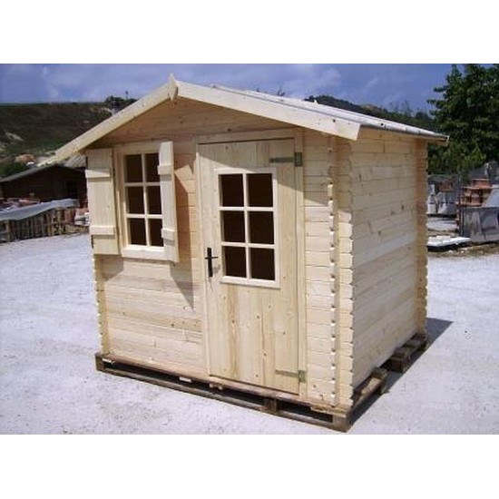 CASETTA IN LEGNO Cm. 300x300 PARETI 28 mm.