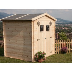 Casetta in Legno Giulia Cm. 200x200 pareti 19 mm.