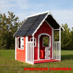 CASETTA IN LEGNO PER BAMBINI CM. 97X113