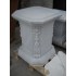 COLONNA BASE IN MARMO BIANCO MOD. B045