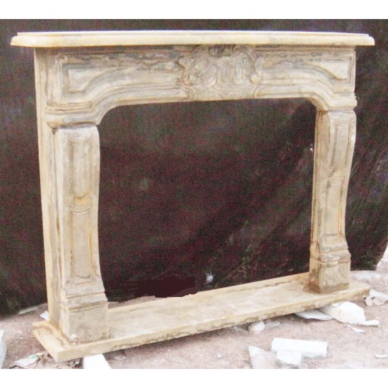 CORNICE DI CAMINO IN PIETRA Cm. 140 mod. 019P