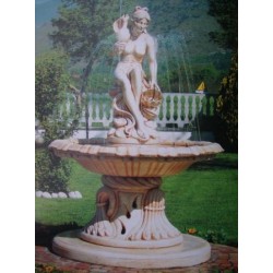FONTANA DA GIARDINO COMPLETA DI POMPA E LUCI MOD. FO.AR.2