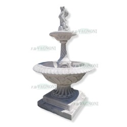 FONTANA DA GIARDINO CON PUTTINO  MOD. 04950