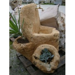 FONTANA IN PIETRA DI CARPARO Cm. 100