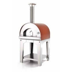 FORNO A LEGNA MARGHERITA CON CARRELLO FONTANA FORNI