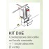 Kit DUE per Camino Inserto Italiana Camini