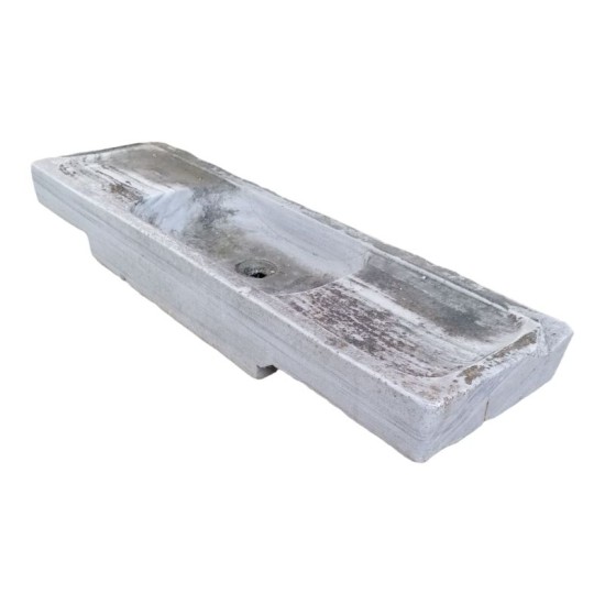 LAVANDINO IN MARMO ANTICO ORIGINALE Cm. 102x30