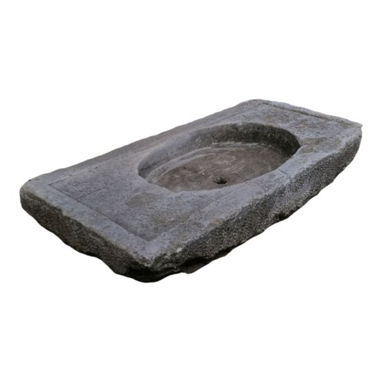 LAVANDINO IN MARMO ANTICO ORIGINALE Cm. 87x40