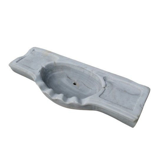 LAVANDINO IN MARMO ANTICO ORIGINALE Cm. 93x36