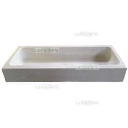 LAVANDINO IN MARMO MASSELLO Cm. 122x51x17