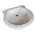 Lavandino Semicircolare in marmo antico originale cm. 50x44