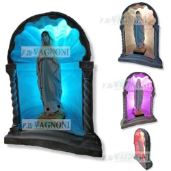 NICCHIA CLASSICA IN CEMENTO + ILLUMINAZIONE A LED VARI COLORI