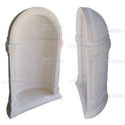 NICCHIA GROTTA CUPOLA IN CEMENTO Cm. 120