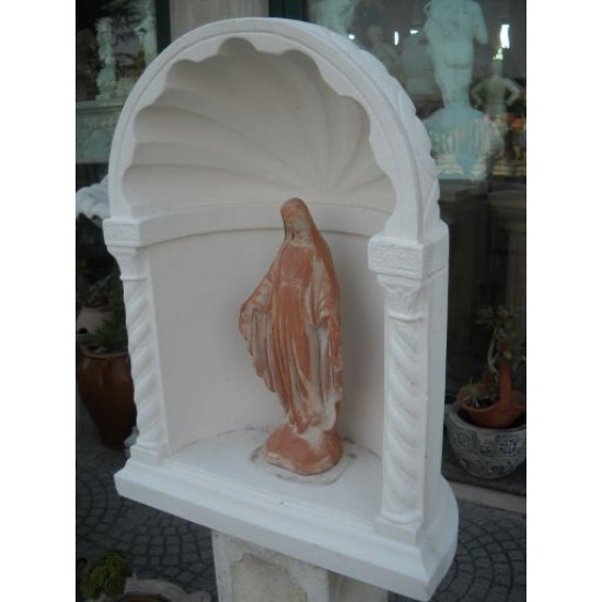 NICCHIA GROTTA CUPOLA IN CEMENTO Cm. 65