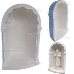 NICCHIA GROTTA CUPOLA IN CEMENTO Cm. 85