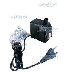 Pompa per fontana leghetto Acquario mod. 1200 - H. 2 mt.