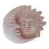 SOLE E LUNA CM. 26  IN TERRACOTTA TOSCANA