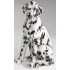 STATUA CANE DALMATA  IN CERAMICA CM. 58 -ANIMALI-